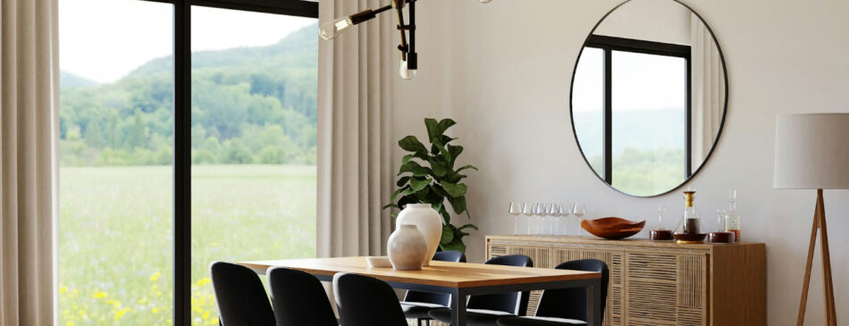 The Magic of Mirrors: Enhancing Interiors with Reflective Elegance