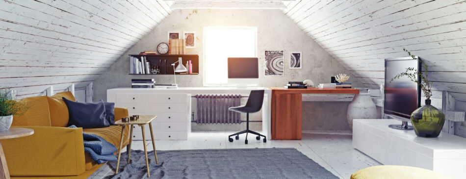 Attic Home Offices: Creating a Quiet and Productive Space