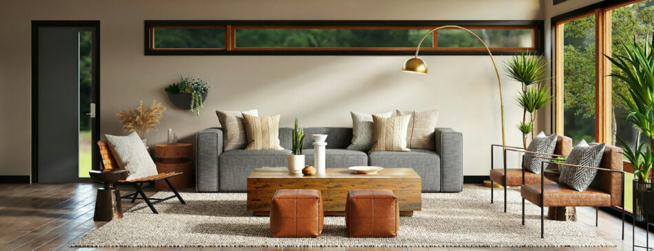 Wood, Metal, and Glass: Balancing Hard Materials in the Home
