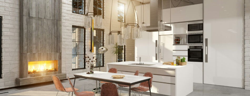 Using Accent Walls and Finishes to Define Your Kitchen